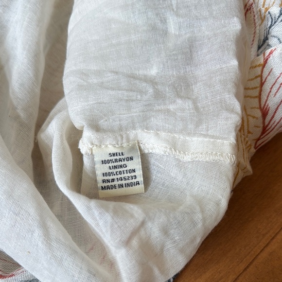 NWT Sim & Sam Maxi Dress with Leaf Print in Medium - Picture 6 of 8